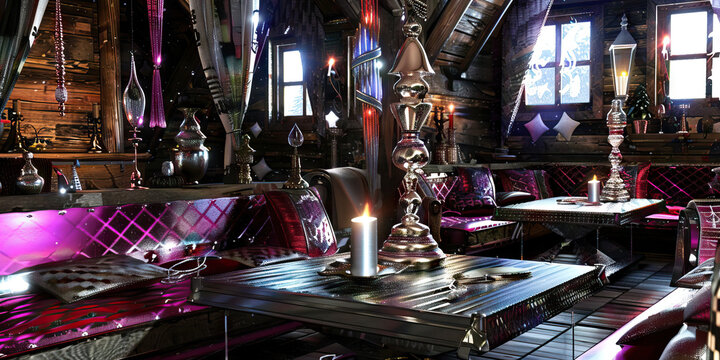 Bistritz Inn: A quaint inn with aged wooden furniture and dark, cozy corners, nestled in the Carpathian mountains
