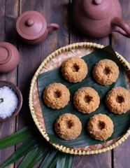 Putu ayu cake from Indonesia