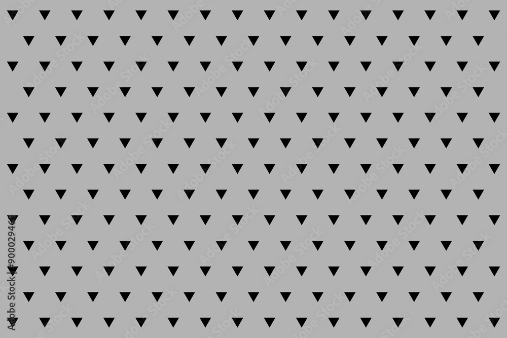 Poster triangle symbols seamless background pattern vector illustration.
