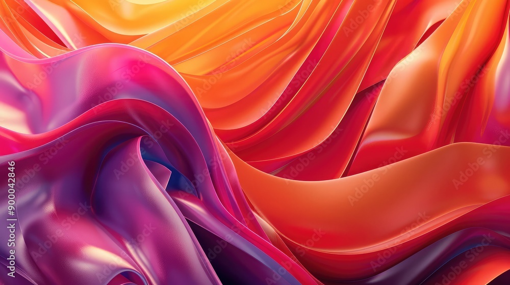 Poster creating a natural and dynamic feel.