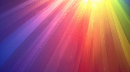 Colorful abstract rays of light, spectrum gradient