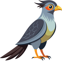 Colorful Illustration of Cuckoo  vector art