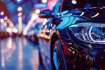 City Lights Reflections