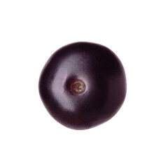 Fresh ripe acai berry isolated on white
