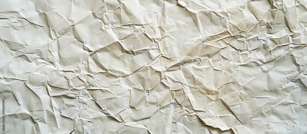 Leinwandbilder old textured white paper suitable for web design screensavers with copy space image