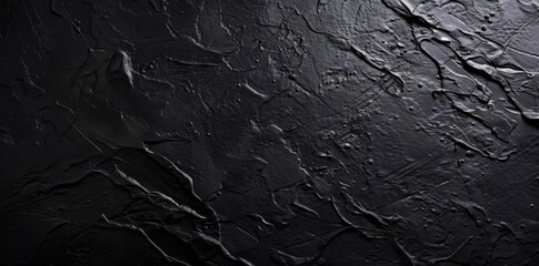 Fototapeta premium Elegant Black Textured Plain Background. Minimalist Style Concept