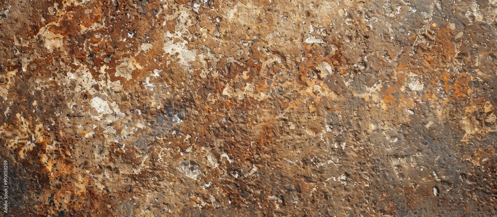 Poster brown weathered granite background with a textured stone surface ideal for a copy space image