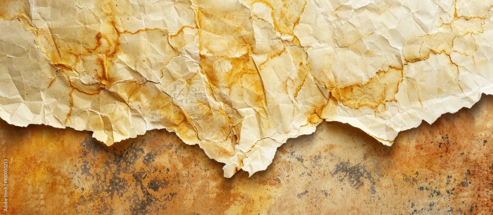 Poster a torn paper design with an abstract grunge style perfect for a copy space image