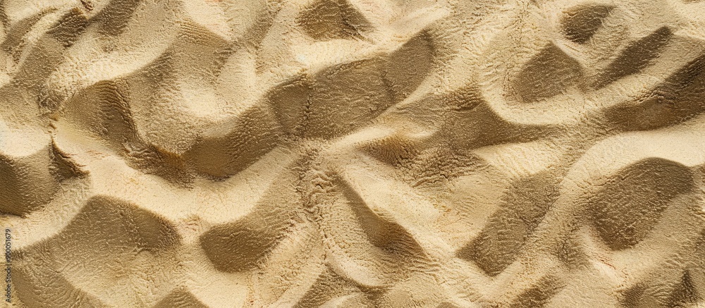 Poster texture of sand providing a background with space for copying images