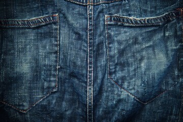 Fototapeta premium Denim Dream. High-Detailed Jean Texture Background