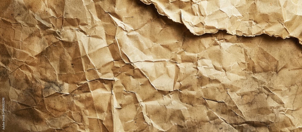 Fototapete An old fashioned paper providing a texture suitable for displaying text or images against a blank backdrop for added visual appeal. with copy space image. Place for adding text or design
