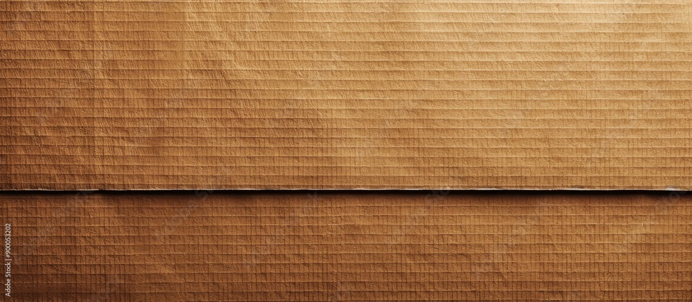 Aufkleber background with a textured brown paper box carton pattern ideal for copy space image