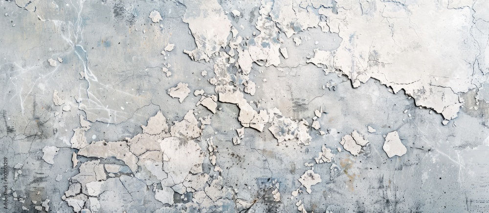 Aufkleber Creative copy space image with concrete texture background featuring noize cracks and paint for text material on various designs like wallpaper advertising materials banners flyers posters and postca