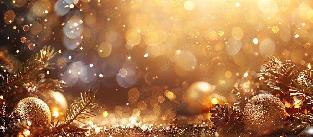 Poster festive backdrop with copy space image for christmas