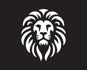Lion logo design vector template. lion head logo design icon vector illustration