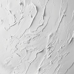 Fototapeta premium Serene White. Minimalistic texture concept