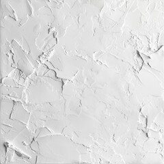 Obraz premium Serene Snowfall. Minimalist White Textured Background