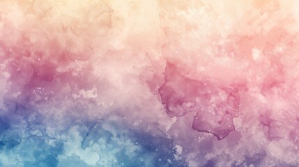 Fototapeta premium Tranquil Watercolor Serenity. Abstract nature-inspired concept