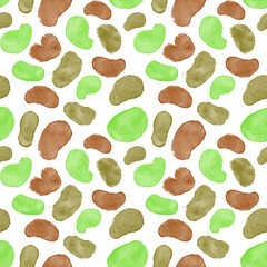 Abstract art pink, purple background with watercolor stain elements animalistic. Painting brush texture, art watercolor shapes seamless pattern design, textile, abstract, wallpaper, wrapping paper