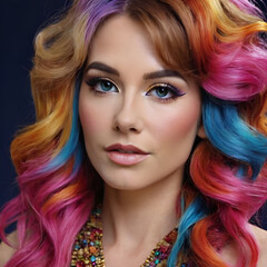 Fototapeta premium Hair of a woman 