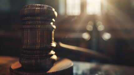 Tort law is depicted with sunlight filtering through immersive case studies, presenting an ultramodern, supernatural scene, banner, with copy space