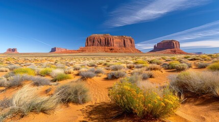 Obraz premium Monument Valley Arizona Landscape Sunset