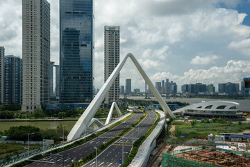 , Zhuhai, city, architecture, China,