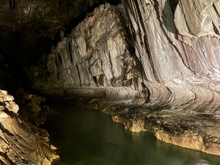 inside the cave