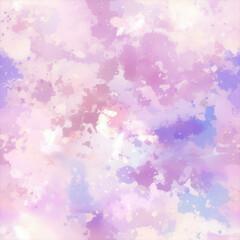 Obraz premium アニメ風のアクアレル背景パターン