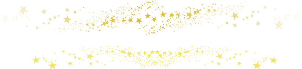 キラキラ星のライン装飾素材