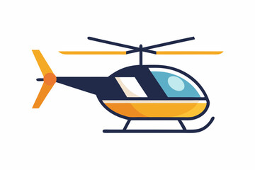 Helicopter logo icon vector illustration