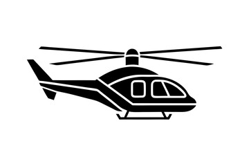 Helicopter logo vector illustration 