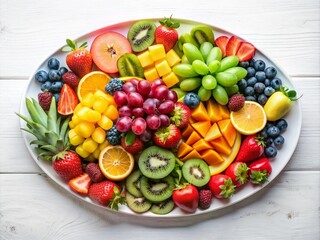 Assorted fruits, fruit platter