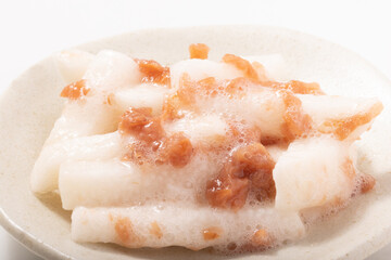 長芋の梅肉和え