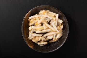 長芋　塩昆布あえ