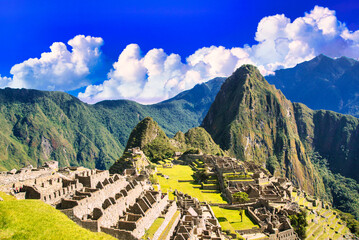 インカ帝国の至宝・マチュピチュの古代遺跡