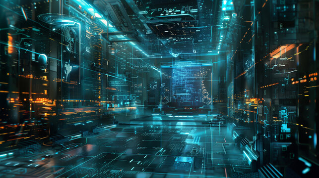 futuristic technology background tech wallpaper  - Powered by Adobe
