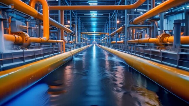 A sustainable industrial preliminary treatment waste water management system, An overview of a wastewater treatment plant's grit removal systems and screens that are used to remove large solids