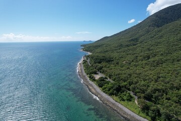 Aerial photo of Wangetti Queensland Australia