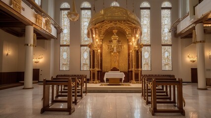 Fototapeta premium Inside the beautiful church