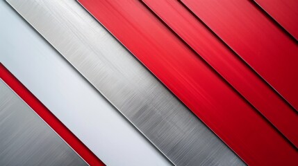 Obraz premium abstract red and silver are light gray with white the gradient is the surface with templates metal texture soft lines tech diagonal background red dark sleek clean modern