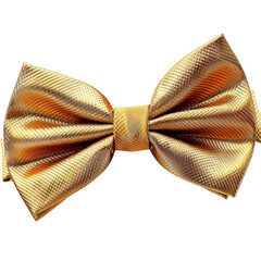 Stylish Gold Bow Tie for Elegant Men's Fashion Look