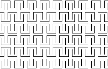 Abstract line striped seamless geometric pattern background