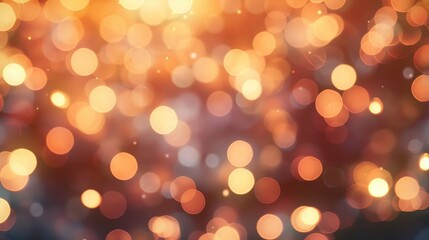 Dreamy bokeh background in warm tones, perfect for adding a touch of elegance and warmth to any design project or website.