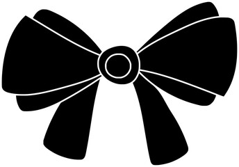 bow illustration tie silhouette fashion logo holiday icon accessory outline decoration ribbon decorative elegant celebration gift father gentleman birthday shape necktie wear elegance for vector