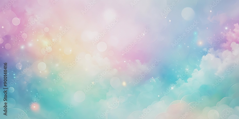 Canvas Prints Soft and dreamy abstract pastel background , pastel, soft, abstract, colors, gentle, delicate, aesthetic, serene, tranquil