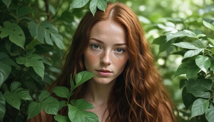 Skincare beauty. A young woman with a happy smile,