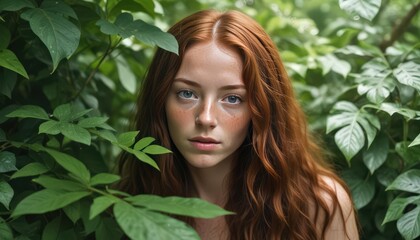 Skincare beauty. A young woman with a happy smile,