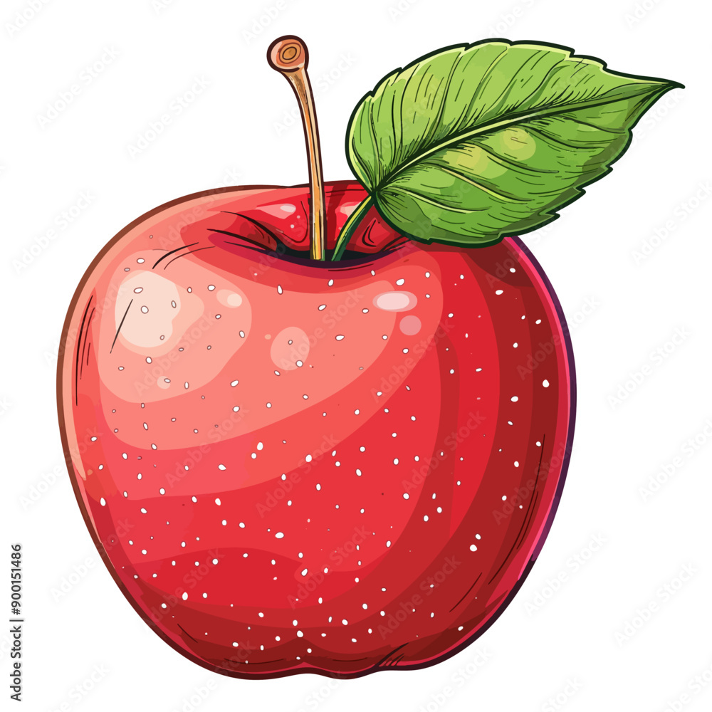 Wall mural Apple