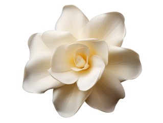 Elegant white flower showcasing delicate petals and subtle hues, perfect for nature-themed projects and designs.